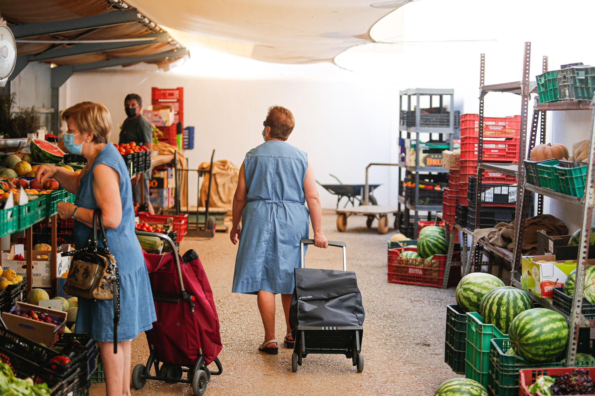 El mercado de temporada de Ibiza