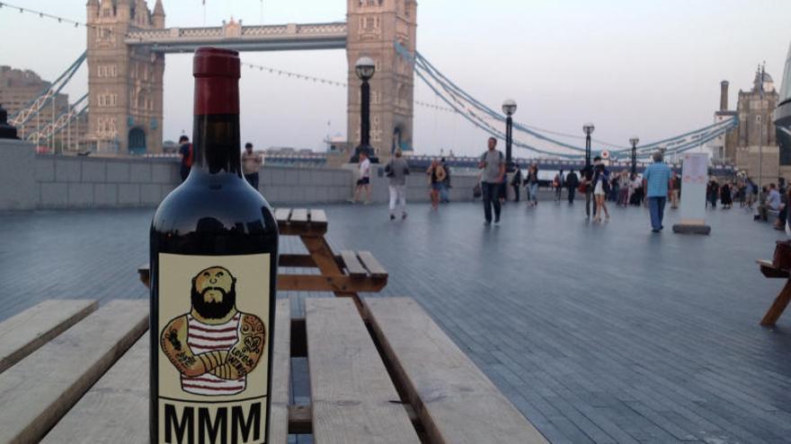 El vino Macho Man Monastrell, de la Casa Rojo, en Londres.