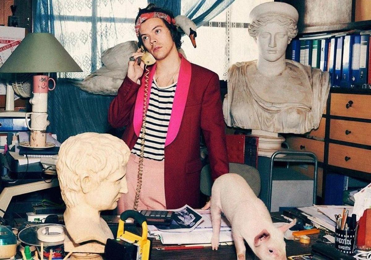 Harry Styles para Gucci