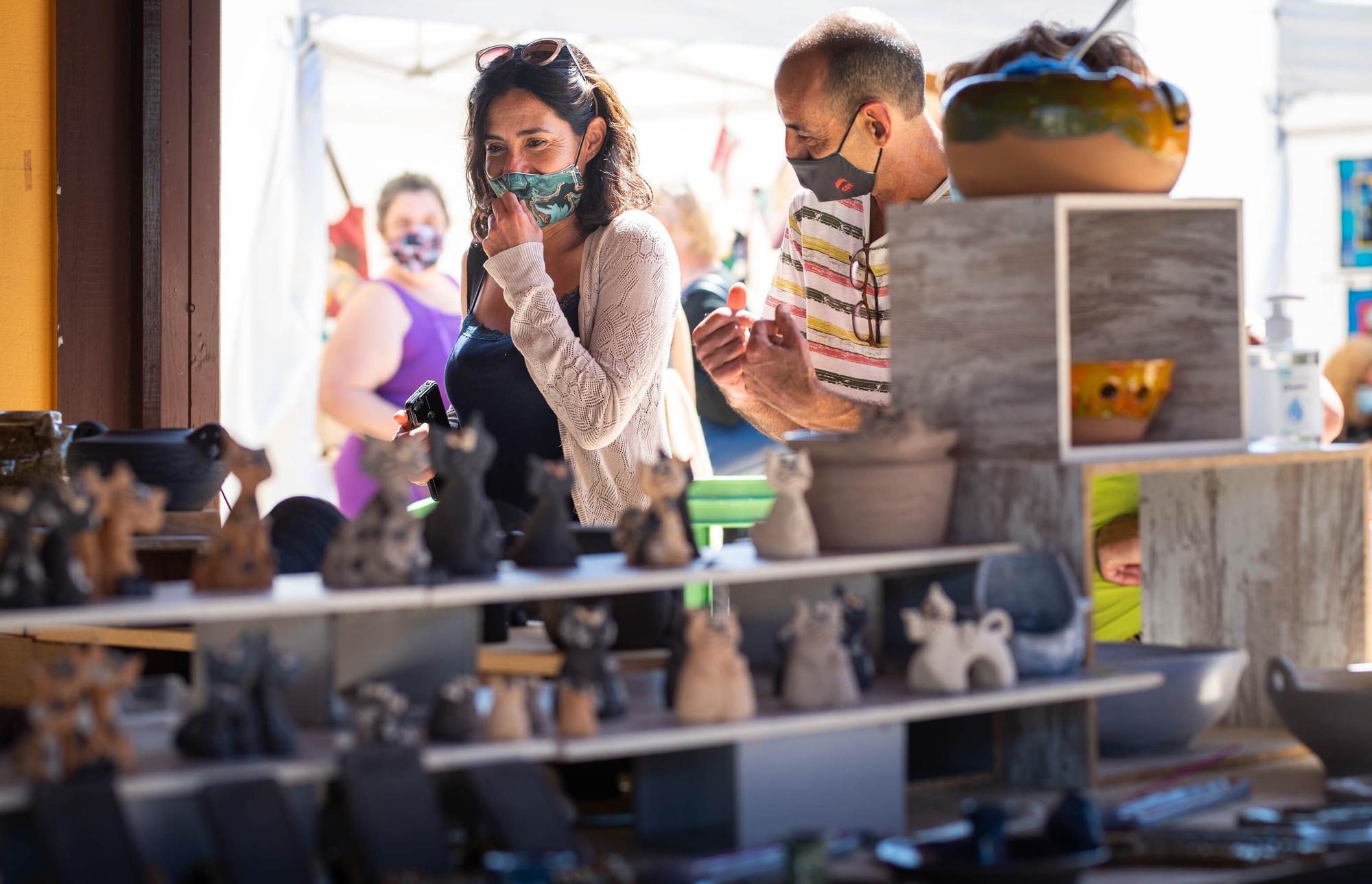 Feria de artesanía en Tegueste