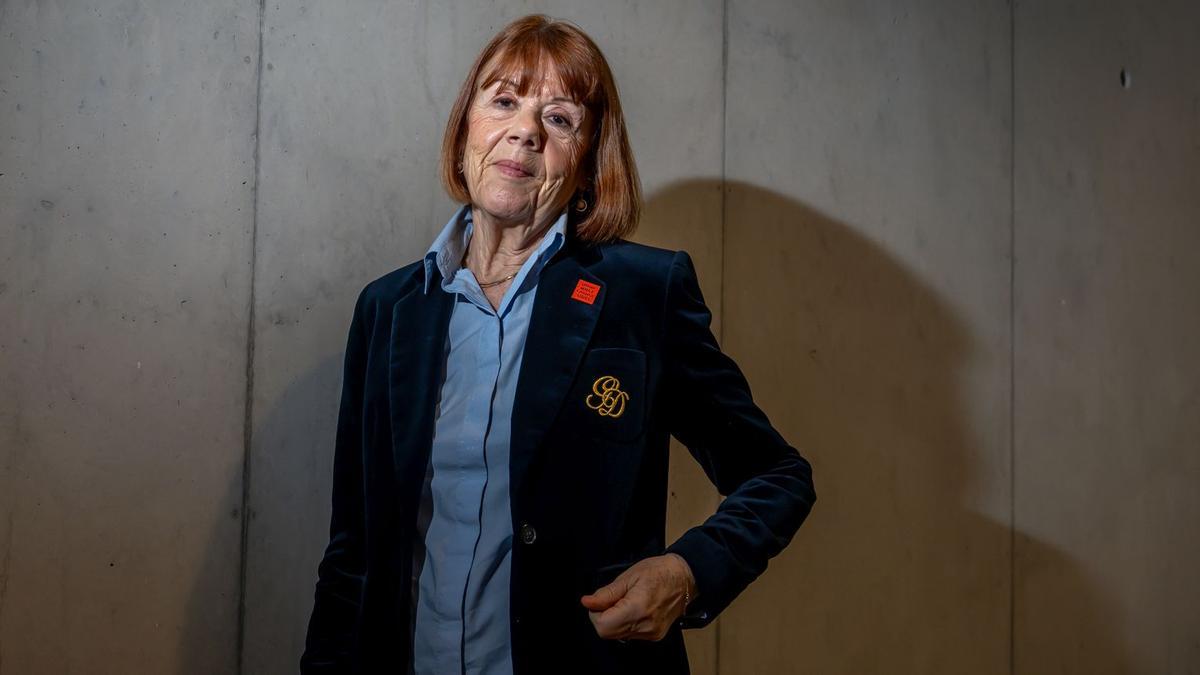 Gisèle Pelicot durante la entrevista con El Periódico.