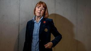 Gisèle Pelicot durante la entrevista con El Periódico