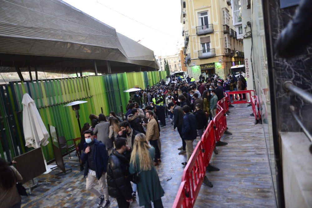 Ambiente festivo en Cartagena el último día del año