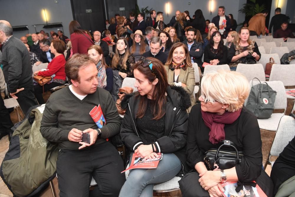 Nadia Calviño, en un acto del PSOE en A Coruña