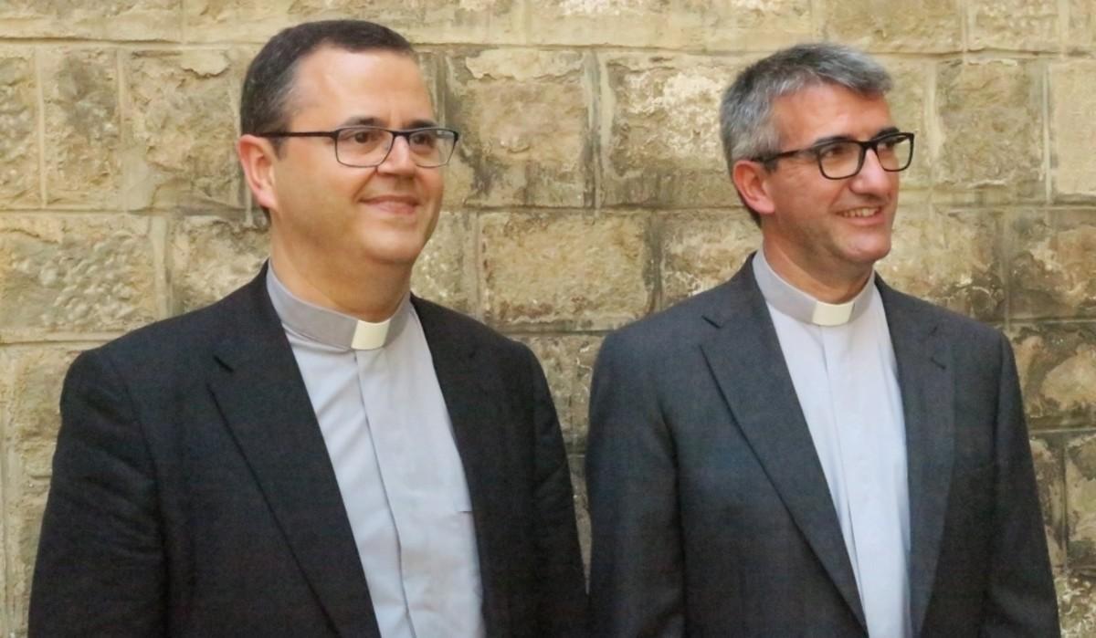Gordo i Vadell, els dos nous bisbes de l’arxidiòcesi de Barcelona.