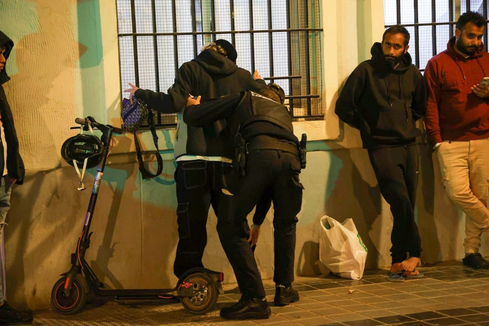 Ofensiva policial en Orriols