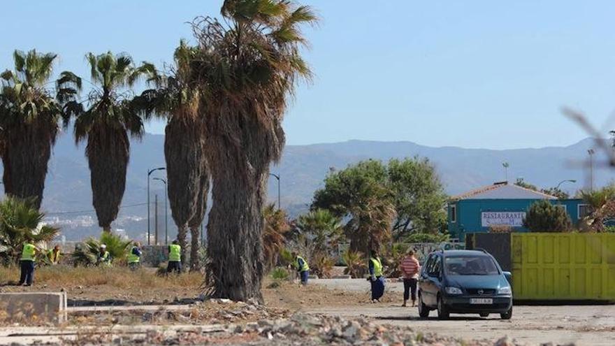 El solar se encuentra junto a la urbanización Sacaba.