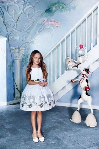 La top model infantil Kristina Pimenova