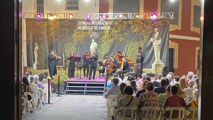 Montserrat recupera sonidos barrocos del siglo XVIII