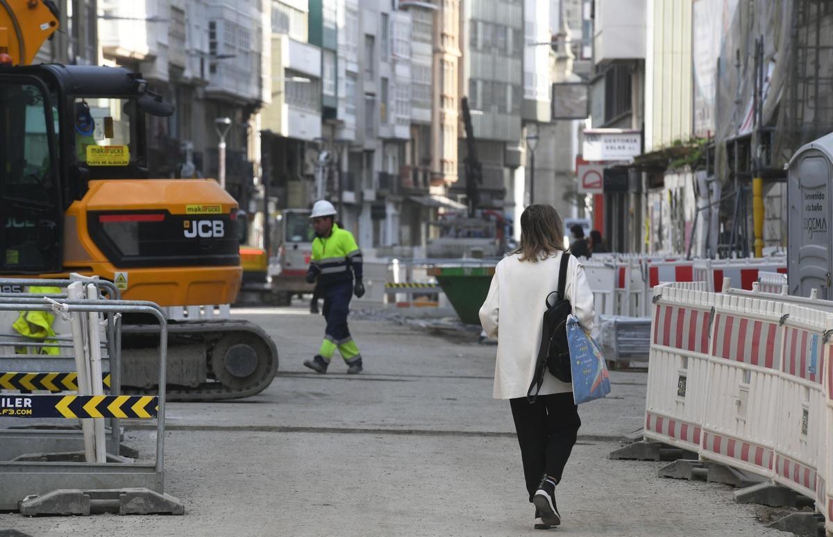Las obras de San Andrés encaran su fase final con el hormigonado del primer tramo
