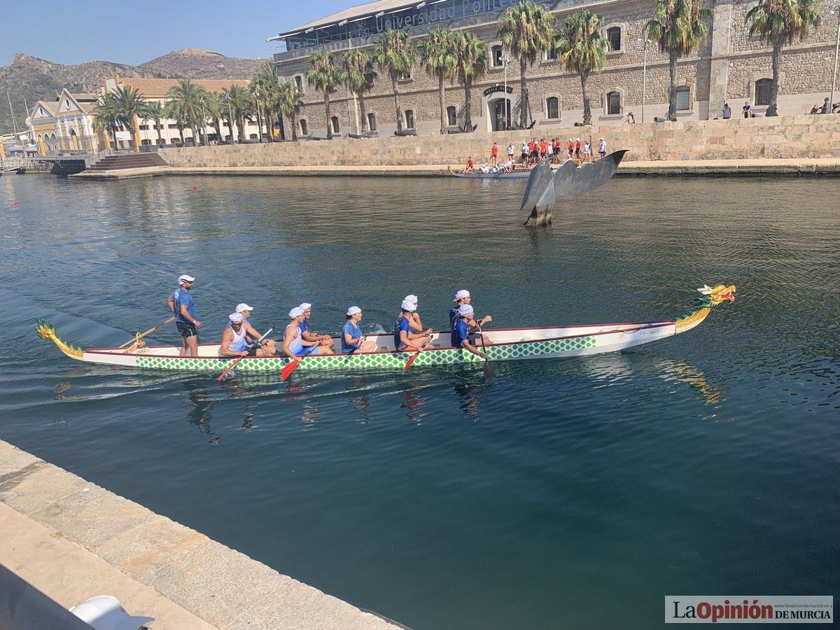 Las mejores imágenes de la IV Regata de la Liga de Barco Dragón