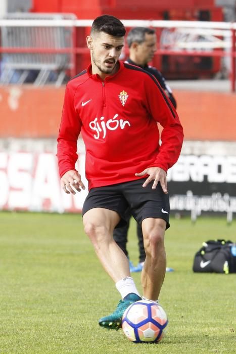 Entrenamiento del Sporting