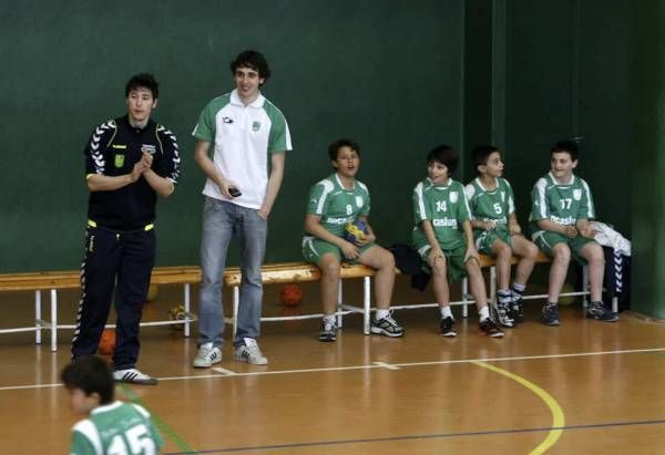 BALONMANO: Maristas-Casablanca (alevín masculino) / Maristas-Balonmano Aragón (infantil) / Maristas-Aragón Santa Isabel (benjamín mixto)