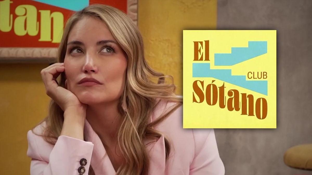 Alba Carrillo, presentadora de 'El sótano club'