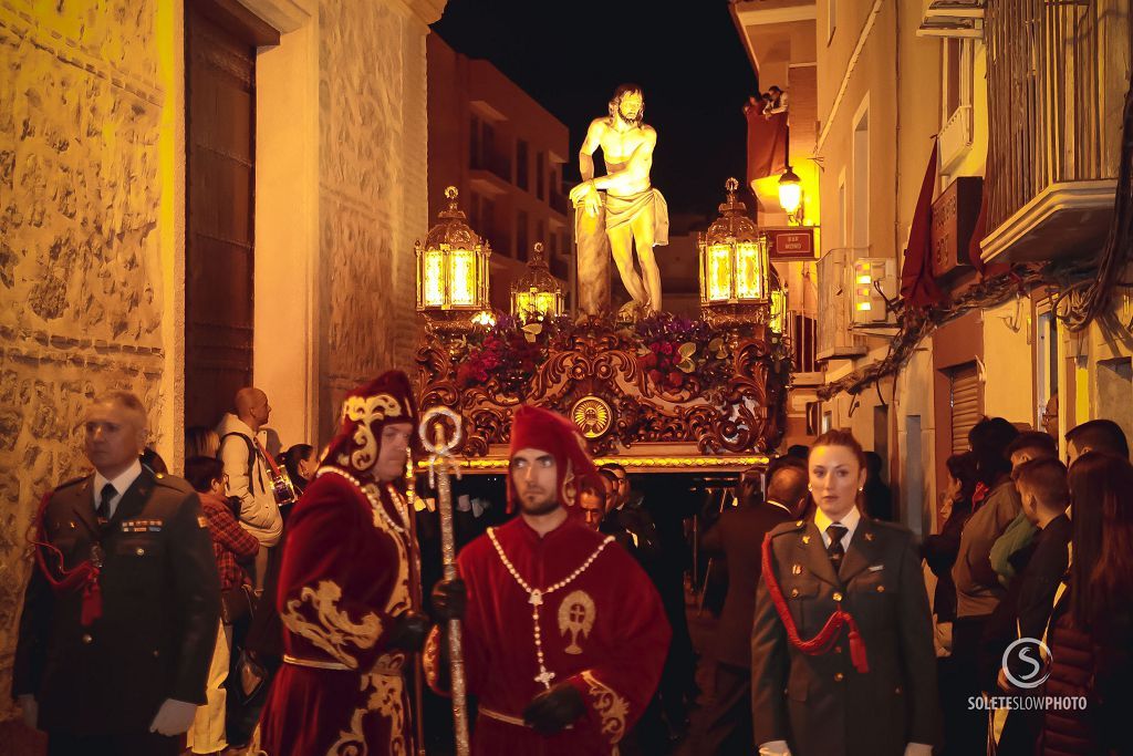 Las imágenes de la Procesión del Silencio en Lorca