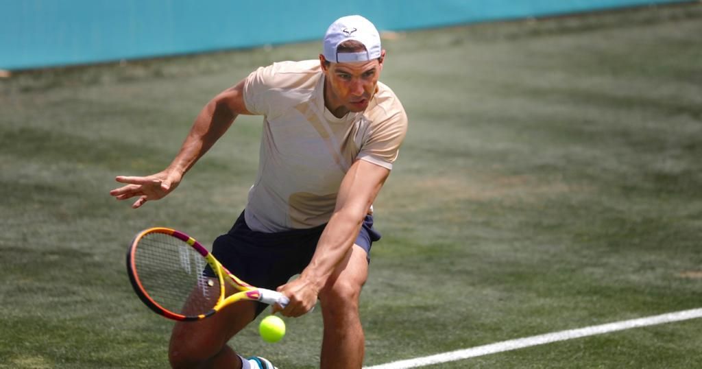 Rafa Nadal entrena con Feliciano López en Santa Ponça