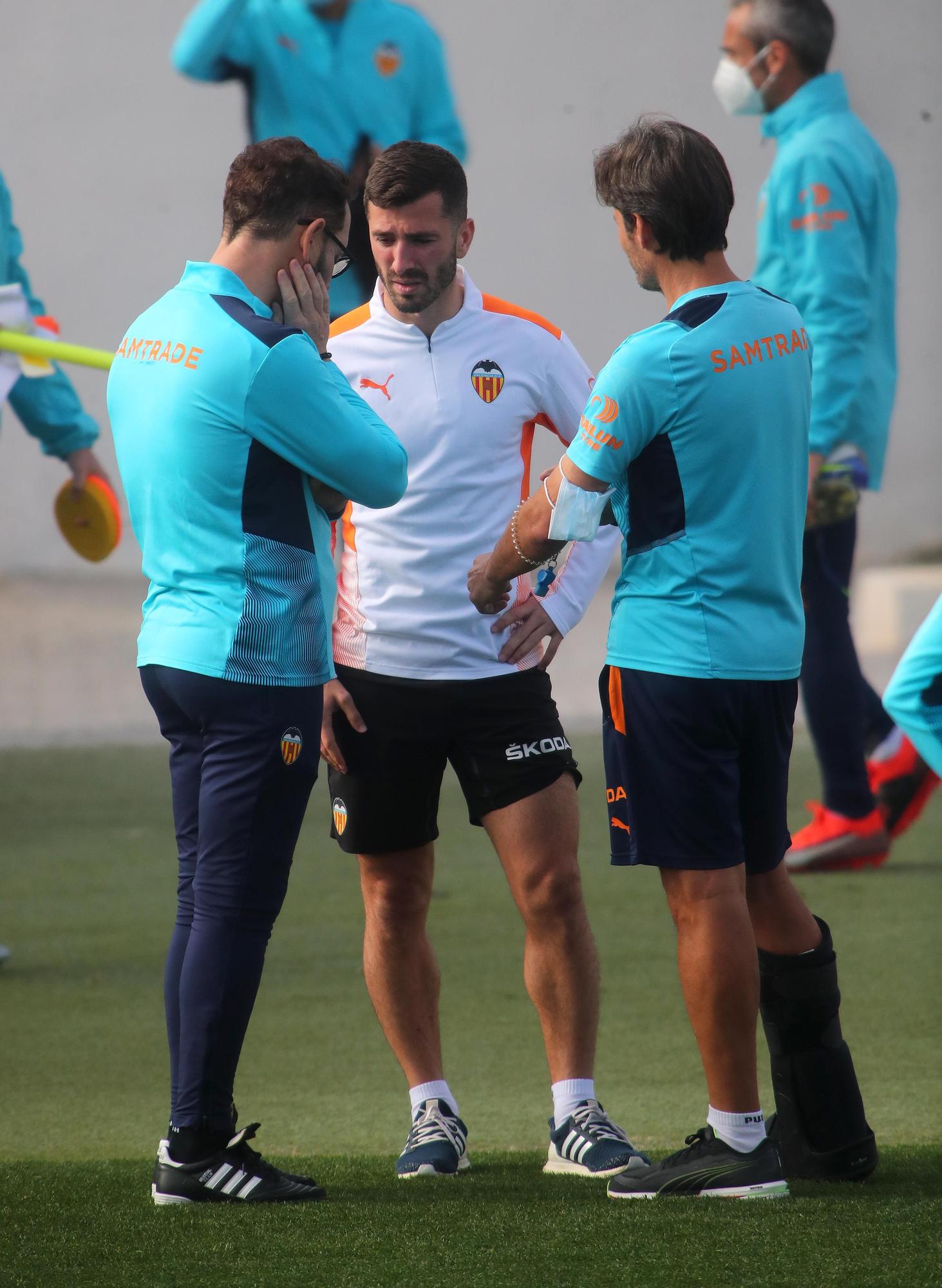 Las imágenes del entrenamiento del Valencia CF de hoy