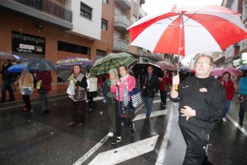 Llegada de la Fuensanta a Murcia