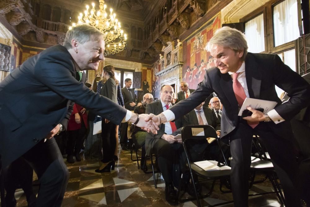 Entrega del premio de la Fundación Broseta