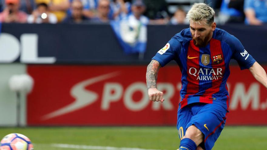 El jugador del Barcelona Leo Messi.