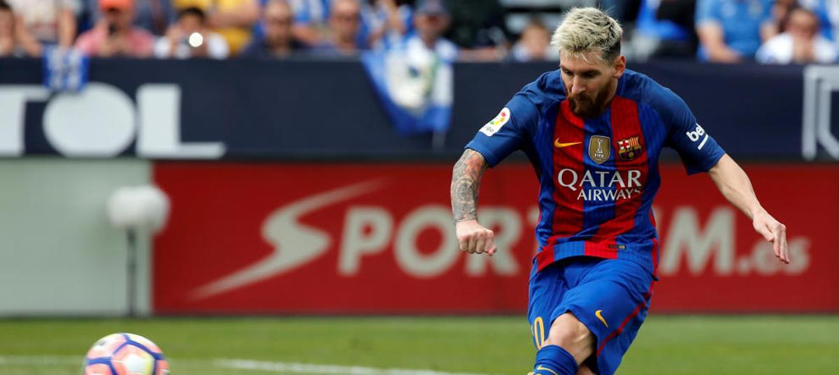 El jugador del Barcelona Leo Messi.