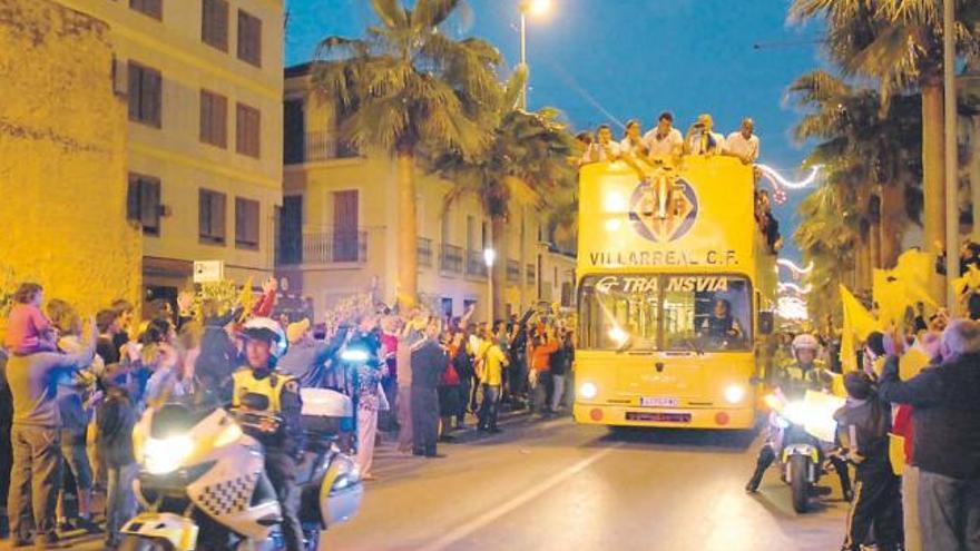 Vila-real festeja el subcampeonato