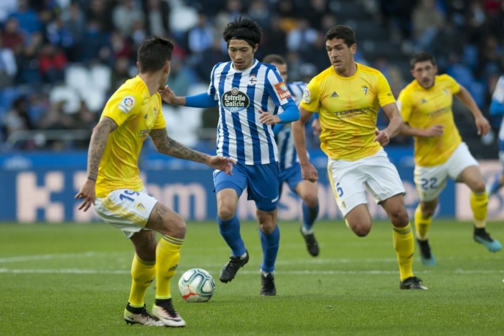 El Dépor le gana 1-0 al Cádiz