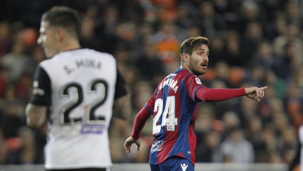 Valencia - Levante: Las imágenes del Derbi