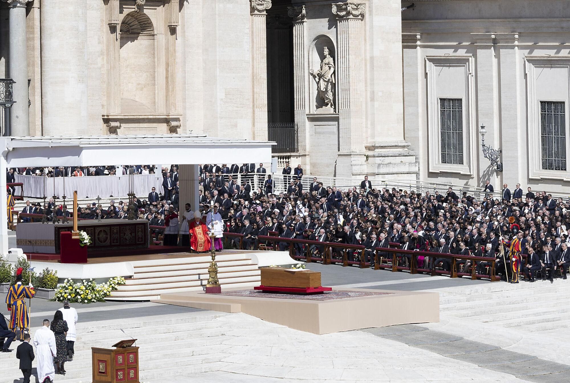 El funeral del papa Francesc, en imatges