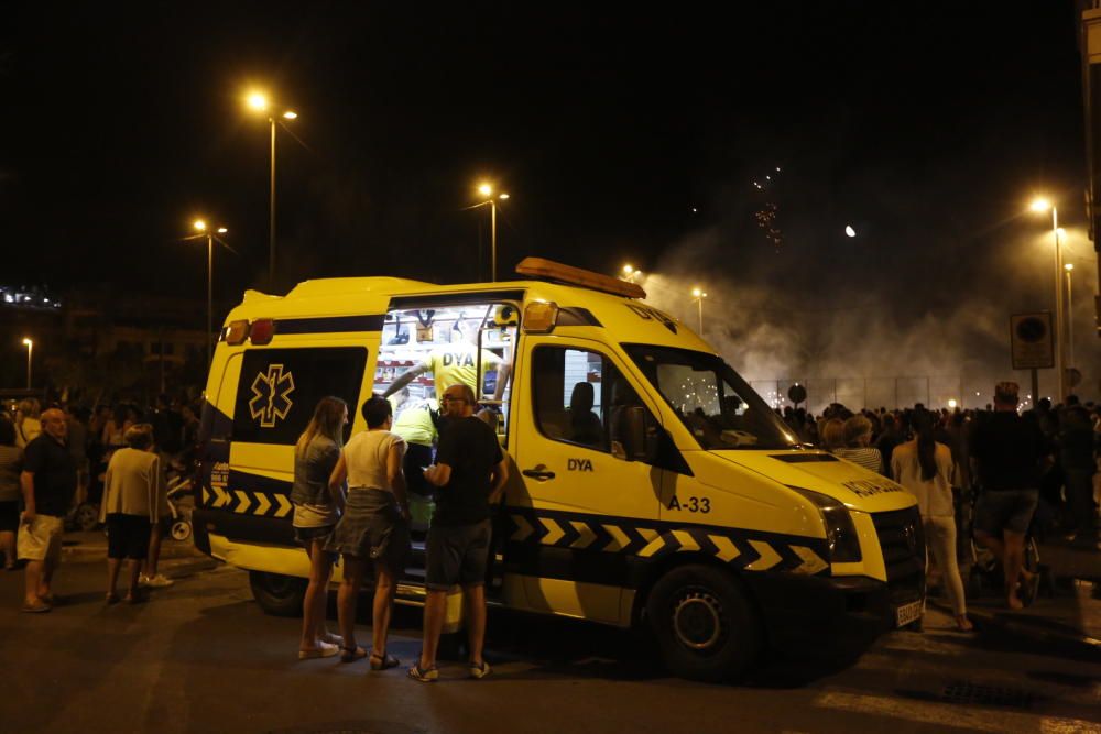 Los bomberos realizan más de una decena de salidas, la gran mayoría por conatos de incendio en matorrales