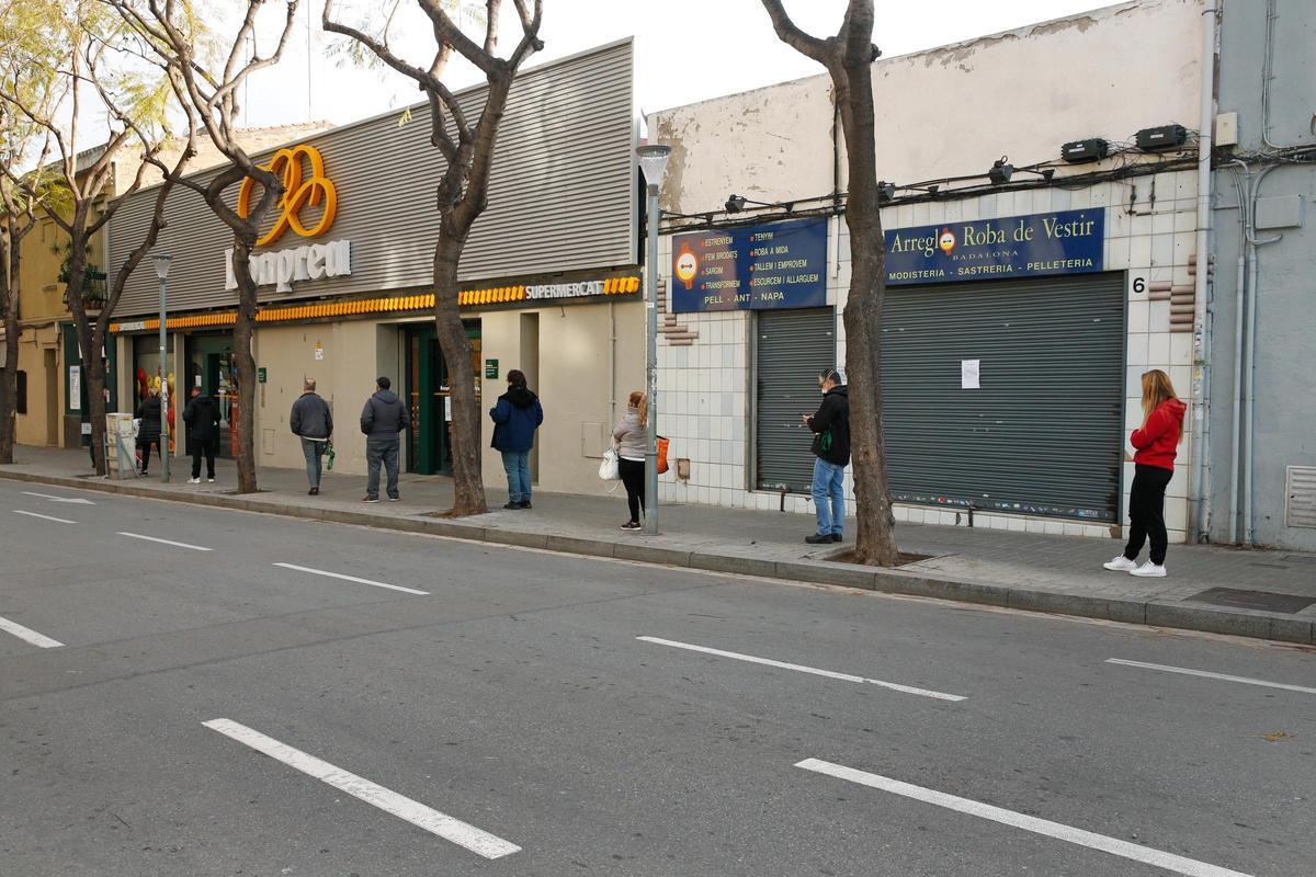El Bonpreu que ha sufrido el robo, en una imagen de archivo El Bonpreu que ha sufrido el robo, en una imagen de archivo