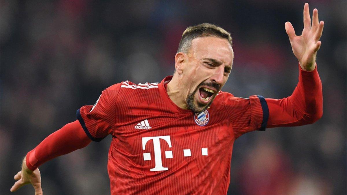 Frank Ribéry será sancionado por el Bayern Múnich tras su dura réplica a sus haters