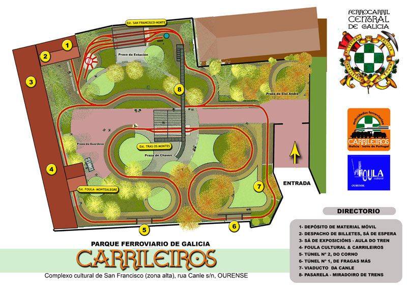 Ocio en Galicia: Parque ferroviario infantil Carrileiros