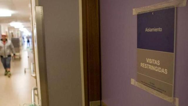 Imagen de archivo de una habitación de aislamiento en casos de gripe.