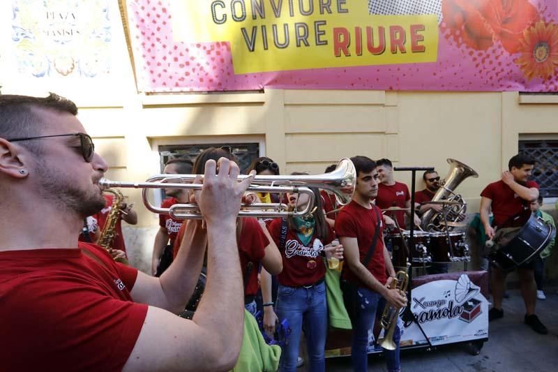 La Diputació de València recibe a las comisiones falleras