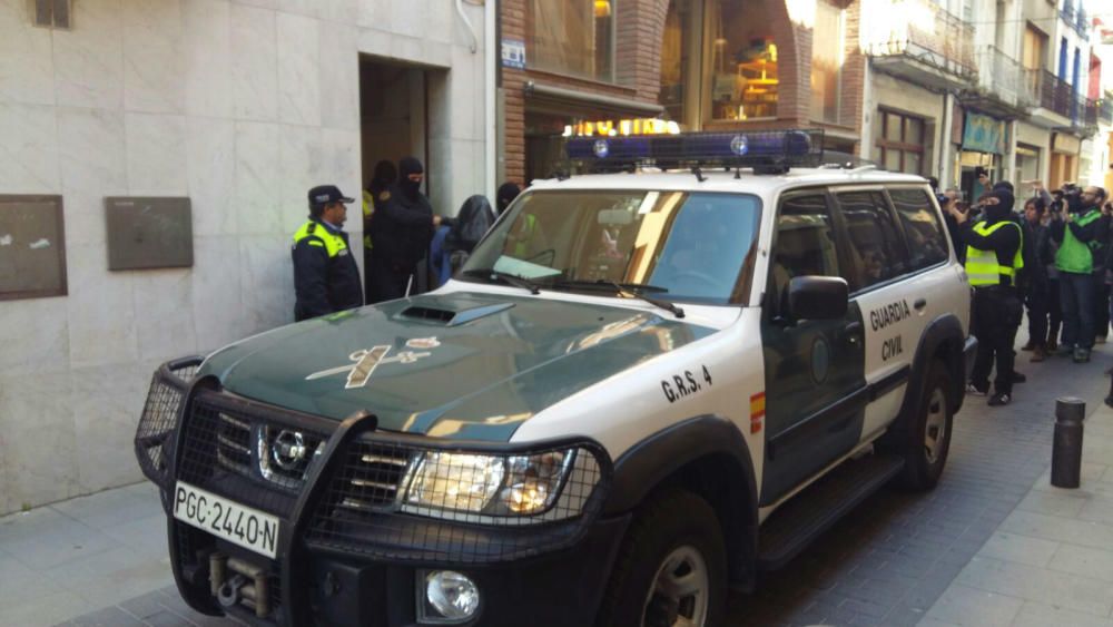 Operació contra el gihadisme a Santa Coloma de Farners