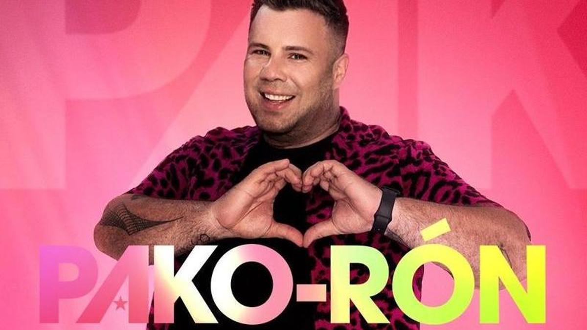 Pako Rón, foto oficial de su participación en el programa.