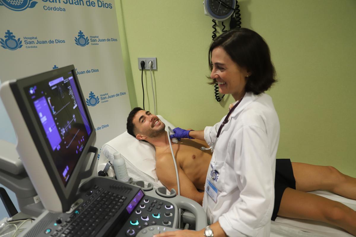 Los reconocimientos médicos del Córdoba CF 25-26, en imágenes