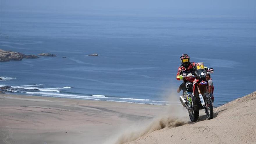 Barreda se lleva la segunda etapa y se pone líder del Dakar