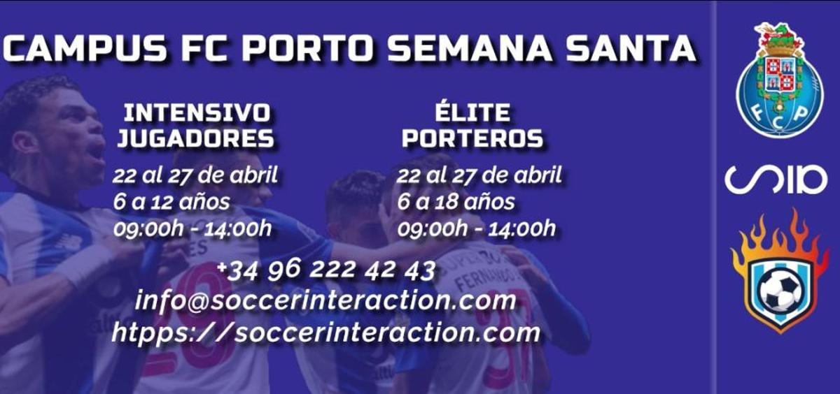 El FC Porto apuesta fuerte por su Campus de Pascua