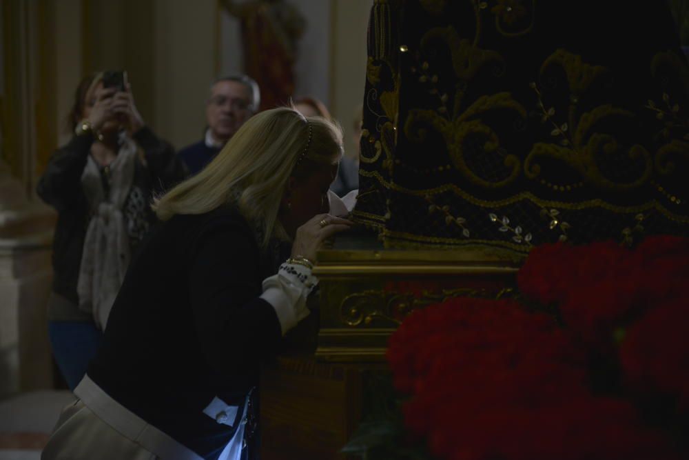 Besapié al Cristo de Medinaceli en San Juan