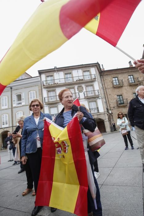 Manifestación en Avilés por la unidad de España