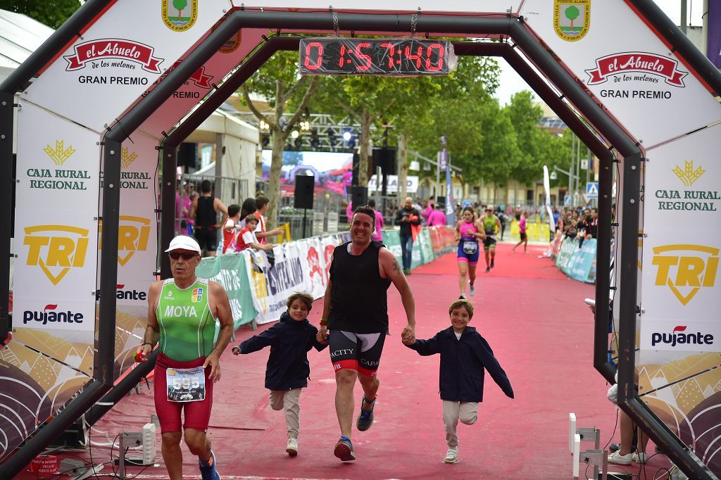 Llegada del triatlón de Fuente Álamo (I)