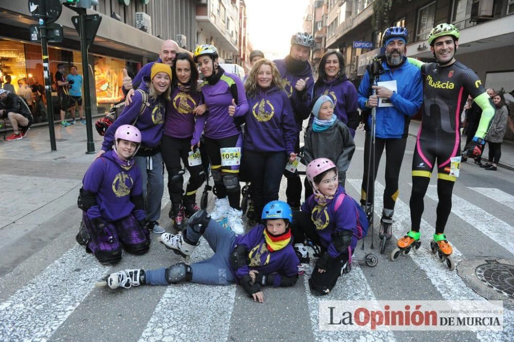 Murcia Maratón. Salida patinadores