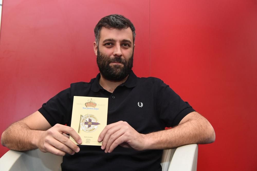 Nacho Carretero presenta un libro en A Coruña