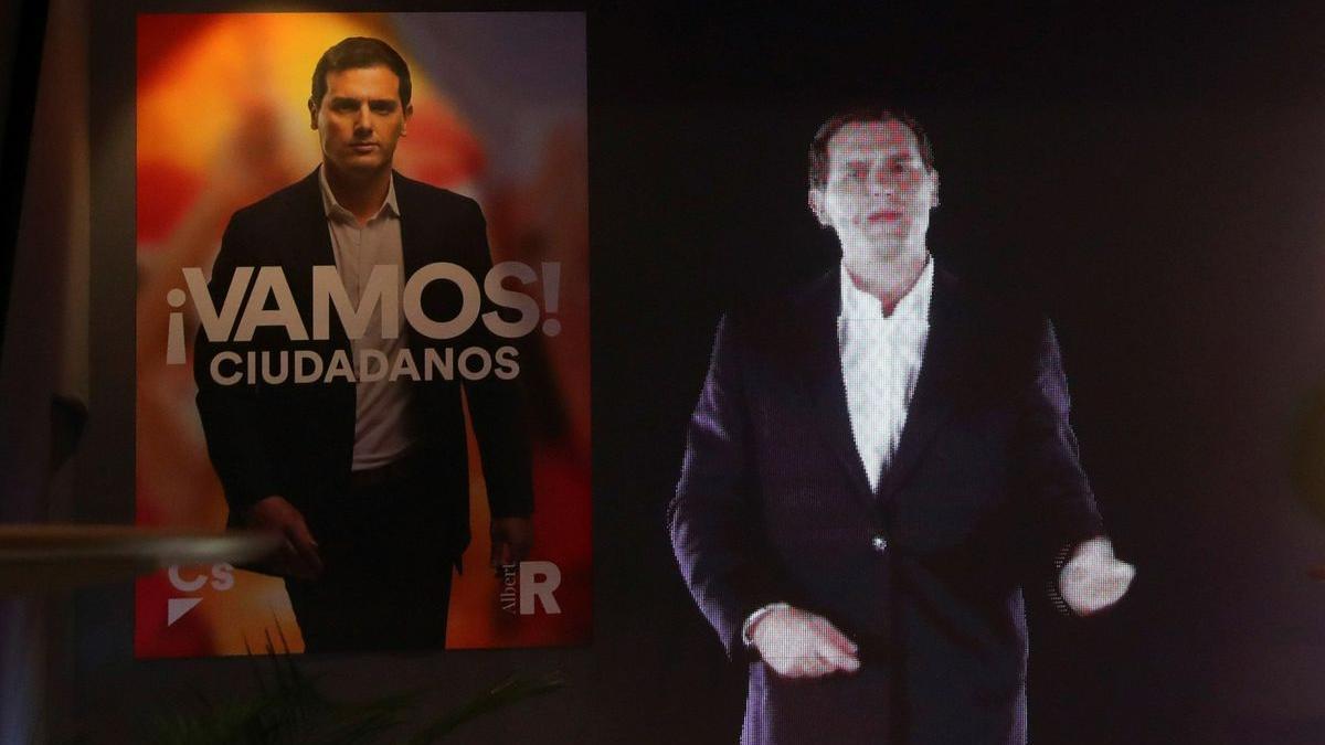 El holograma de Albert Rivera fue creado por su amigo Rafa Coto, que montará el Mad Cool andaluz.