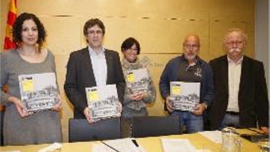 Fina Navarrete, C. Puigdemont, Laura Terré, Miquel Sans i Joan Boadas.