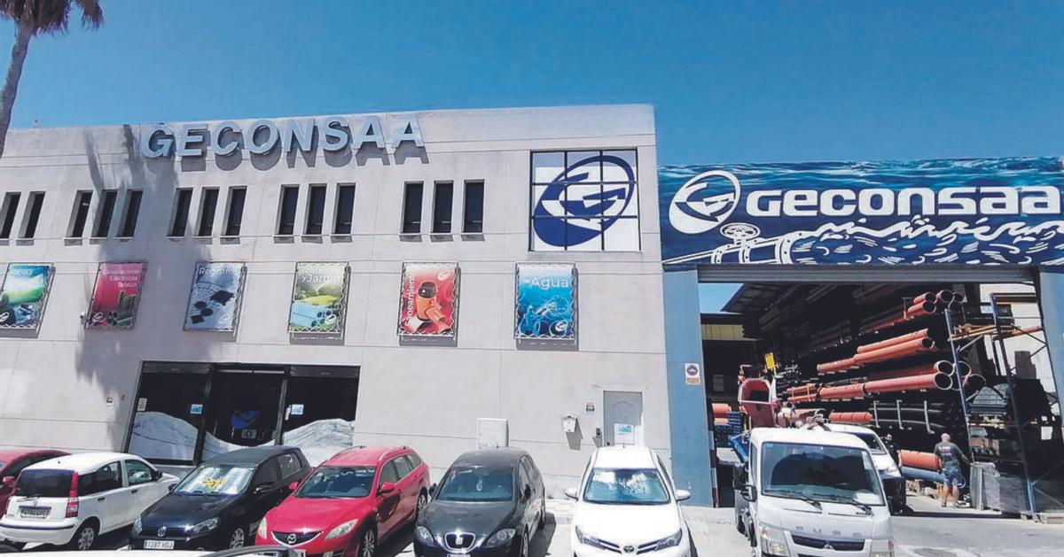 Sede de Geconsaa SL en la callle Atenas de Málaga