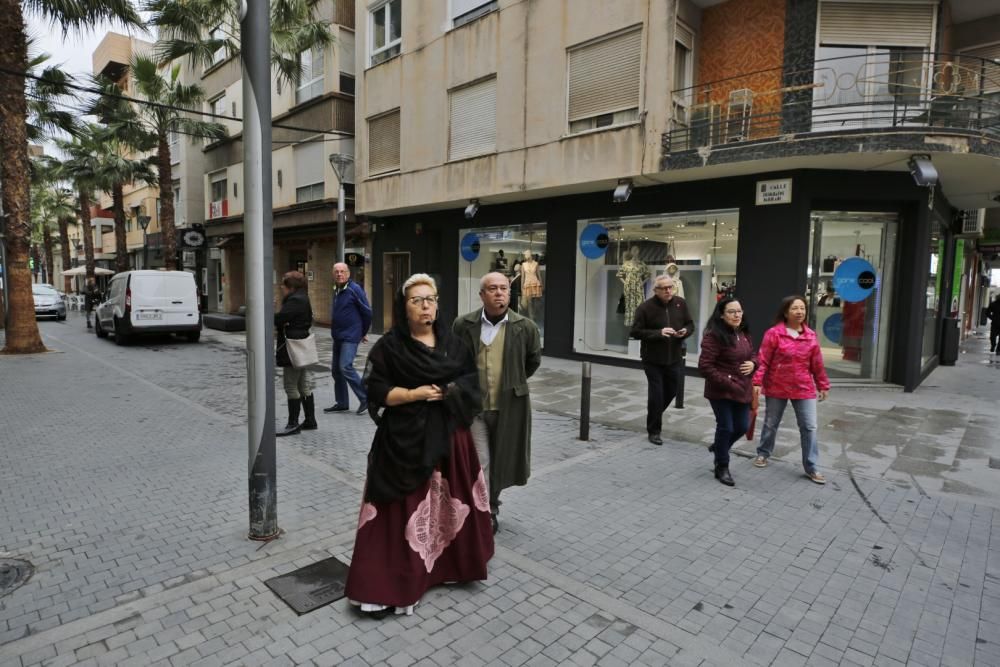 Ars Creatio rememoró este fin de semana con un recorrido teatralizado por Torrevieja el 190 aniversario del terremoto que asoló la comarca de la Vega Baja el 21 de marzo de 1829. Horas después de la r