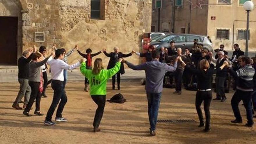 Celebració de la Festa Major de Vilanova, en una foto d&#039;arxiu